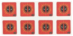 Deadpool Premium/LE Drop Target Decals - Set Of 8